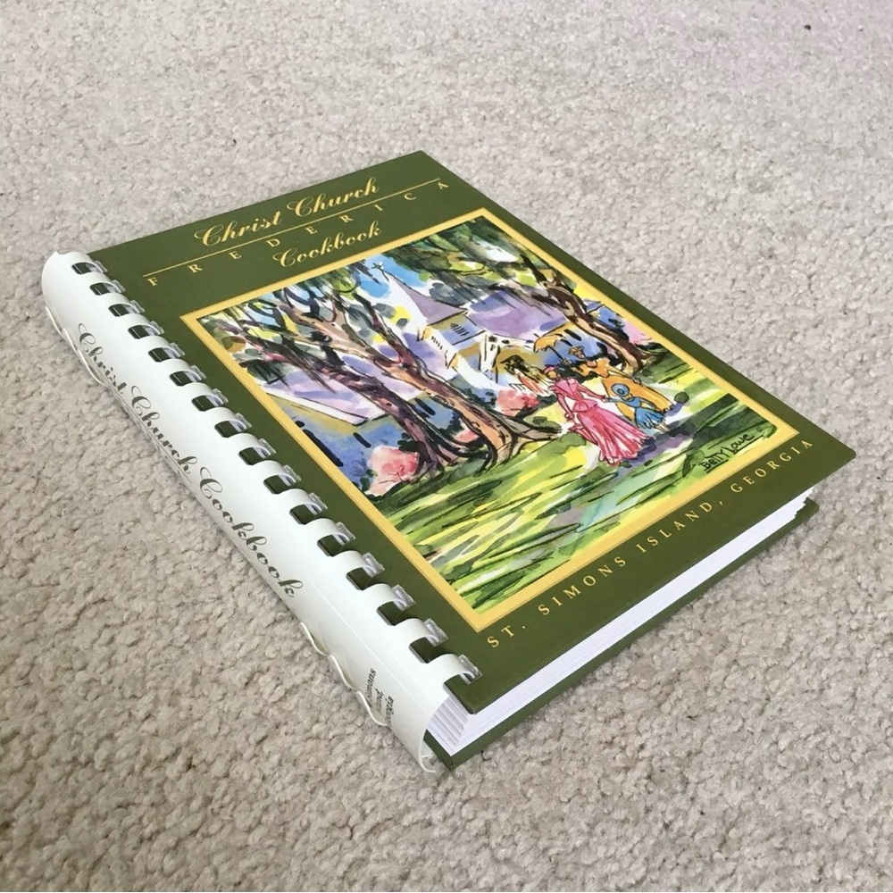 Christ Church Frederica Cookbook - St. Simons Island, Georgia - Hardcover 300 Pg